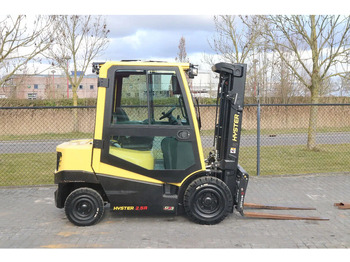 Chariot élévateur diesel Hyster H2.5 A | BOOM SUSPENSION | SIDESHIFT | FORK EXTENTIONS | FORK POSITIONERS: photos 4