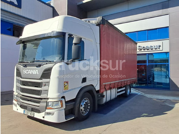 Camion à rideaux coulissants SCANIA R 450