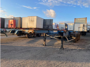 Semi-remorque porte-conteneur/ Caisse mobile TRAILOR