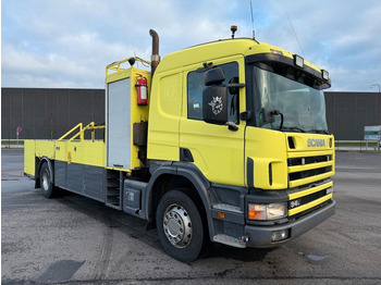 Camion plateau Scania P94/220 4x2 Manuel - Euro 2: photos 2