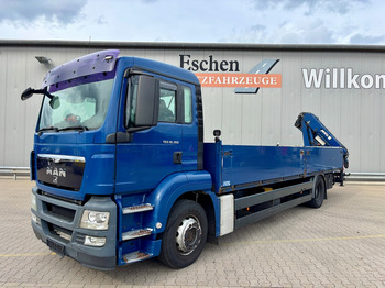Camion plateau, Camion grue MAN TGS 18.360 4x2 LL / MKG HLK 111 Kran: photos 2 Camion plateau, Camion grue MAN TGS 18.360 4x2 LL / MKG HLK 111 Kran: photos 2