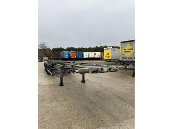 Semi-remorque porte-conteneur/ Caisse mobile ASCA
