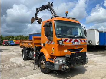Camion benne RENAULT Midlum 180