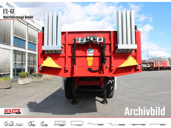 Semi-remorque plateau ES-GE 4-Achs-Ballastauflieger: photos 5