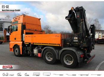 Camion plateau MAN TGX 26.540