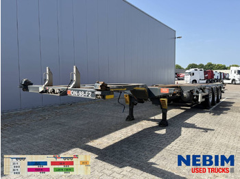 Semi-remorque porte-conteneur/ Caisse mobile PACTON