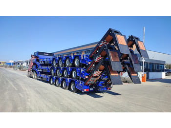Semi-remorque surbaissé pour transport de ciment neuf SINAN TANKER TRAILER Lowbed 4 axle: photos 3