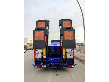 Semi-remorque surbaissé pour transport de ciment neuf SINAN TANKER TRAILER Lowbed 4 axle: photos 4