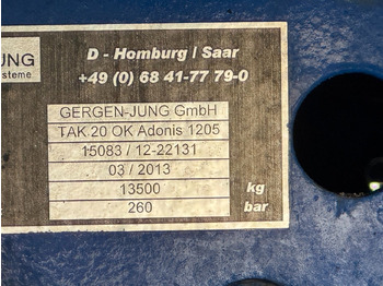 DAF XF 105.460 - Gergen Adonis TAK 20 ok 1205 - crédit-bail DAF XF 105.460 - Gergen Adonis TAK 20 ok 1205: photos 4