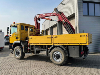 Camion grue, Camion plateau MAN TG-M 18.280 4x4 Pritsche Kran Singelreifen Funkf: photos 4