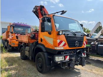 MERCEDES-BENZ Unimog U20 2-Achs Allradkipper Kran Palfinger Kran - crédit-bail MERCEDES-BENZ Unimog U20 2-Achs Allradkipper Kran Palfinger Kran: photos 5