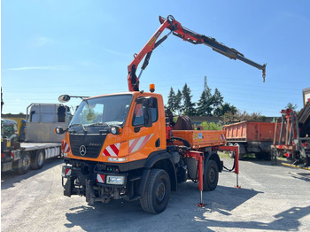MERCEDES-BENZ Unimog U20 2-Achs Allradkipper Kran Palfinger Kran - crédit-bail MERCEDES-BENZ Unimog U20 2-Achs Allradkipper Kran Palfinger Kran: photos 1