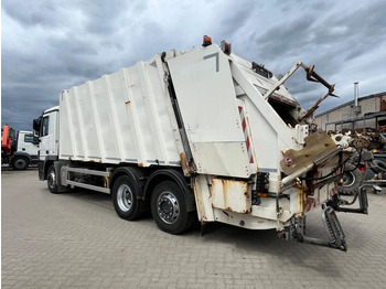 Benne à ordures ménagères Mercedes-Benz Actros 2532 L 6x2 Müllwagen Faun Powerpress 25m³: photos 3