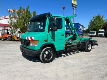 Camion ampliroll Mercedes-Benz Vario 815 D Abrollkipper Palfinger City Aufbau: photos 1