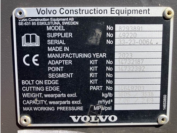 Tractopelle Volvo Tieflöffel mit Zähne S2: photos 4