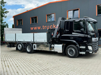 Camion grue DAF CF 450 FAN 6x2 Pritsche mit Kran HIAB 188 E-6: photos 5