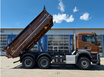 Camion benne MAN TGS 33.440 6x4 Kipper MEILLER Bordmatik Frontpl.: photos 4