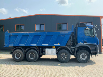 Camion benne Mercedes-Benz AROCS 4145 8x8 EURO6 Muldenkipper TOP!: photos 3