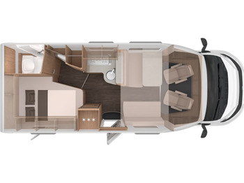 Camping-car profilé neuf Knaus L!VE WAVE 650 MF Platinum Selection Vermieterpak: photos 2