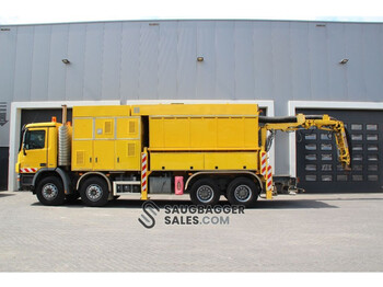 Camion hydrocureur Mercedes-Benz Actros 4160 V8 RSP 3T 2014 Saugbagger: photos 4 Camion hydrocureur Mercedes-Benz Actros 4160 V8 RSP 3T 2014 Saugbagger: photos 4