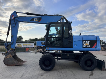 Pelle sur pneus CATERPILLAR M316D