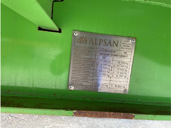 Semi-remorque surbaissé pour transport de équipements lourds neuf ALPSAN 56t ALPSAN 56t, hydr. Rampen, Verbr. auf 3m: photos 4