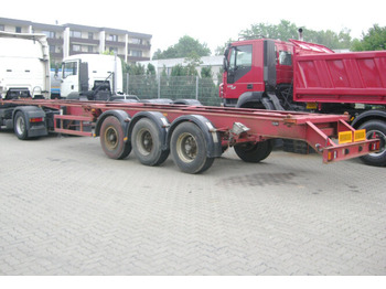 Semi-remorque porte-conteneur/ Caisse mobile