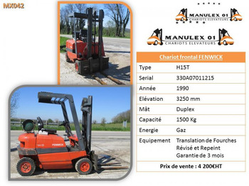 Chariot élévateur Fenwick H15T: photos 5