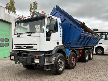 Camion benne Iveco Eurotrakker 340E37 8x4, Manual injection, STEEL DUMPER, FULL SPRING: photos 2 Camion benne Iveco Eurotrakker 340E37 8x4, Manual injection, STEEL DUMPER, FULL SPRING: photos 2