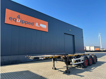 Semi-remorque porte-conteneur/ Caisse mobile BURG