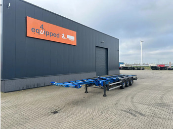 Semi-remorque porte-conteneur/ Caisse mobile