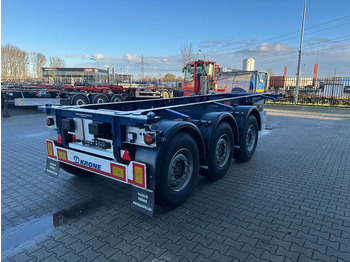 Semi-remorque porte-conteneur/ Caisse mobile neuf Krone NEW / DIRECT AVAILABLE 20FT ADR-CHASSIS, EMPTY WEIGHT: 3.470kg, DISCBRAKES, LIFTAXLE, 2x available: photos 3
