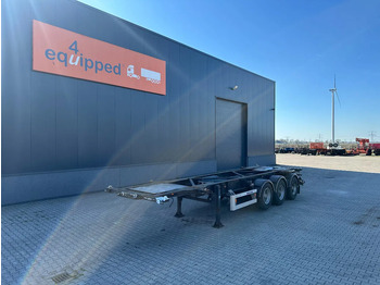 Semi-remorque porte-conteneur/ Caisse mobile VAN HOOL 20'/30'