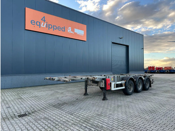 Semi-remorque porte-conteneur/ Caisse mobile VAN HOOL 20'/30'
