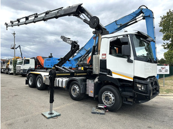 Camion ampliroll RENAULT C 460