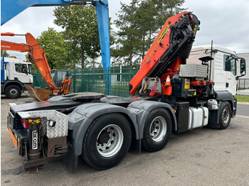 Tracteur routier MAN TGS 26.440 6X4 SZM + (22m) KRAN PALFINGER PK62002 E 6x H + 1ME - RETARDER - EURO 5 - BE TRUCK: photos 5