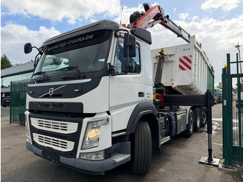 Camion ampliroll, Camion grue Volvo FM 420 8x2 HOOKLIFT + CRANE PALFINGER PK19.001 SLD B - *294.000km* - EURO 6 - LIFT + STEERING AXLE - I SHIFT - BE TRUCK: photos 3 Camion ampliroll, Camion grue Volvo FM 420 8x2 HOOKLIFT + CRANE PALFINGER PK19.001 SLD B - *294.000km* - EURO 6 - LIFT + STEERING AXLE - I SHIFT - BE TRUCK: photos 3