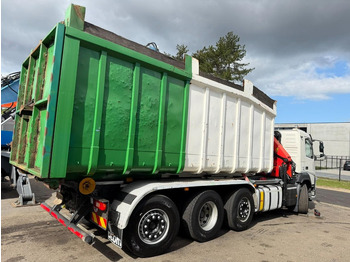Camion ampliroll, Camion grue Volvo FM 420 8x2 HOOKLIFT + CRANE PALFINGER PK19.001 SLD B - *294.000km* - EURO 6 - LIFT + STEERING AXLE - I SHIFT - BE TRUCK: photos 4 Camion ampliroll, Camion grue Volvo FM 420 8x2 HOOKLIFT + CRANE PALFINGER PK19.001 SLD B - *294.000km* - EURO 6 - LIFT + STEERING AXLE - I SHIFT - BE TRUCK: photos 4