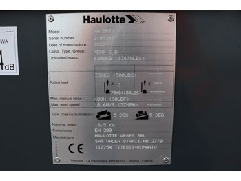 Nacelle articulée Haulotte HA16RTJ Valid Inspection, *Guarantee! Diesel, 4x4: photos 4