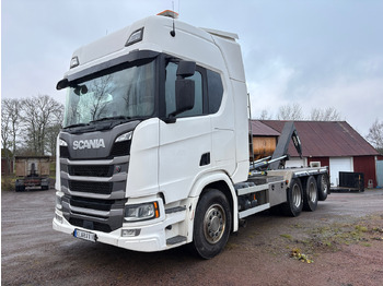 Camion ampliroll SCANIA R 500