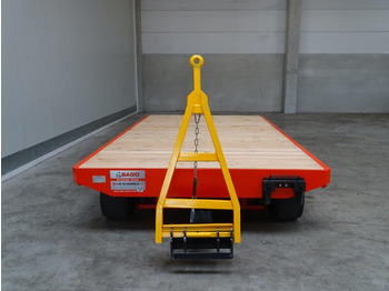 Remorque plateau, Matériel de manutention SAGO TPW  20 AL-AS - 20T - NEU: photos 3