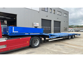 Semi-remorque surbaissé BORNER tls 32a (VERY GOOD CONDITION / CLEAN TRAILER / TRUCK TRANSPORTER): photos 1