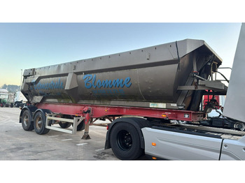 Semi-remorque benne MOL KF85F/20T/37AI (BELGIAN TRAILER / DRUM BRAKES / FREINES TAMBOUR / BPW AXLES): photos 2