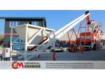 Centrale à béton neuf General Makina Diamond 60 m3 Mobile Concrete Batching Plant: photos 3