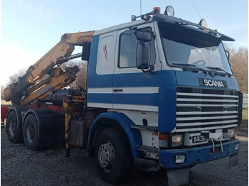 Tracteur routier Scania R143-450 V8 Tractor unit with crane: photos 3