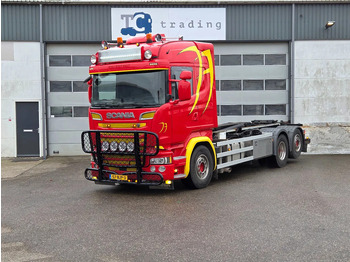 Camion ampliroll SCANIA R 450