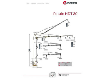 Grue à montage rapide POTAIN