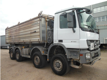 Camion benne Mercedes-Benz ACTROS 4144, 8X6, 3 PEDALE, MEILLER, BODRMATIC: photos 2