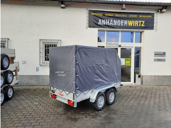 Remorque rideaux coulissants Aluliner Planen Anhänger GTT 2000 251x126x150cm Plane aero schräg (S) 2000kg: photos 5