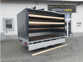 Remorque rideaux coulissants Anssems Hochlader PSX - S 2500 325x178x30cm 180cm Hochplane grau (L) 2500kg Aktion: photos 2